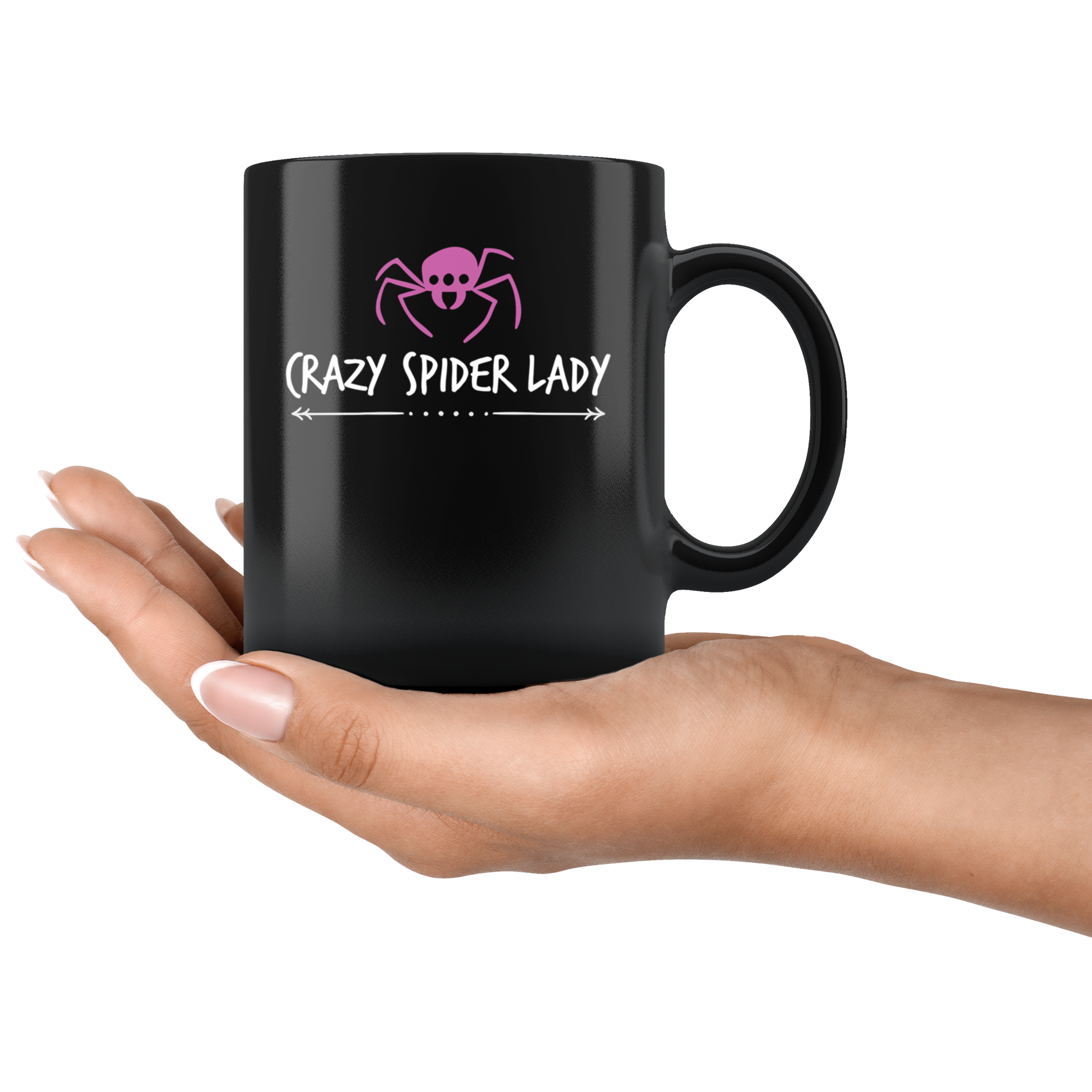 Crazy Spider Lady