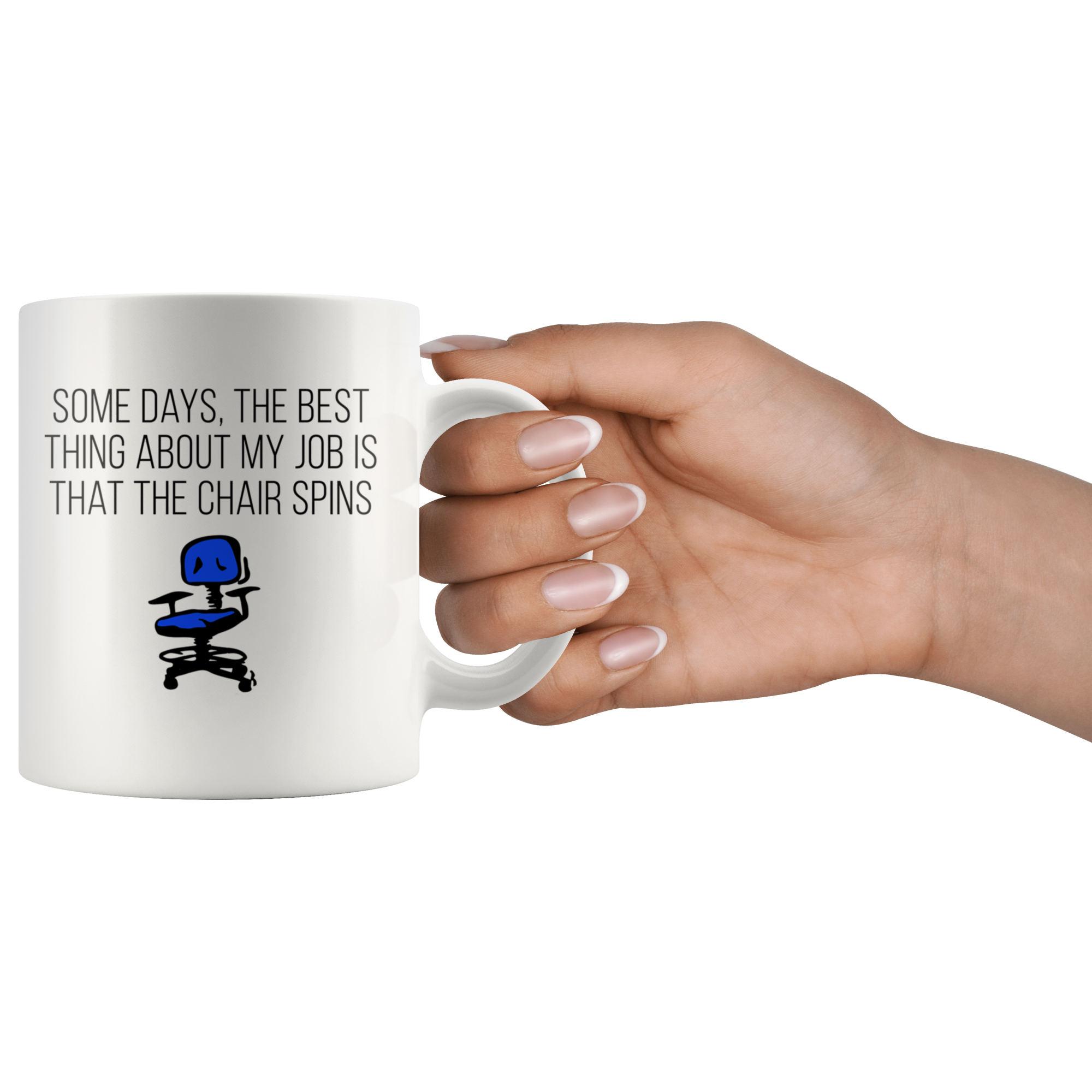The best my chair is spinning
