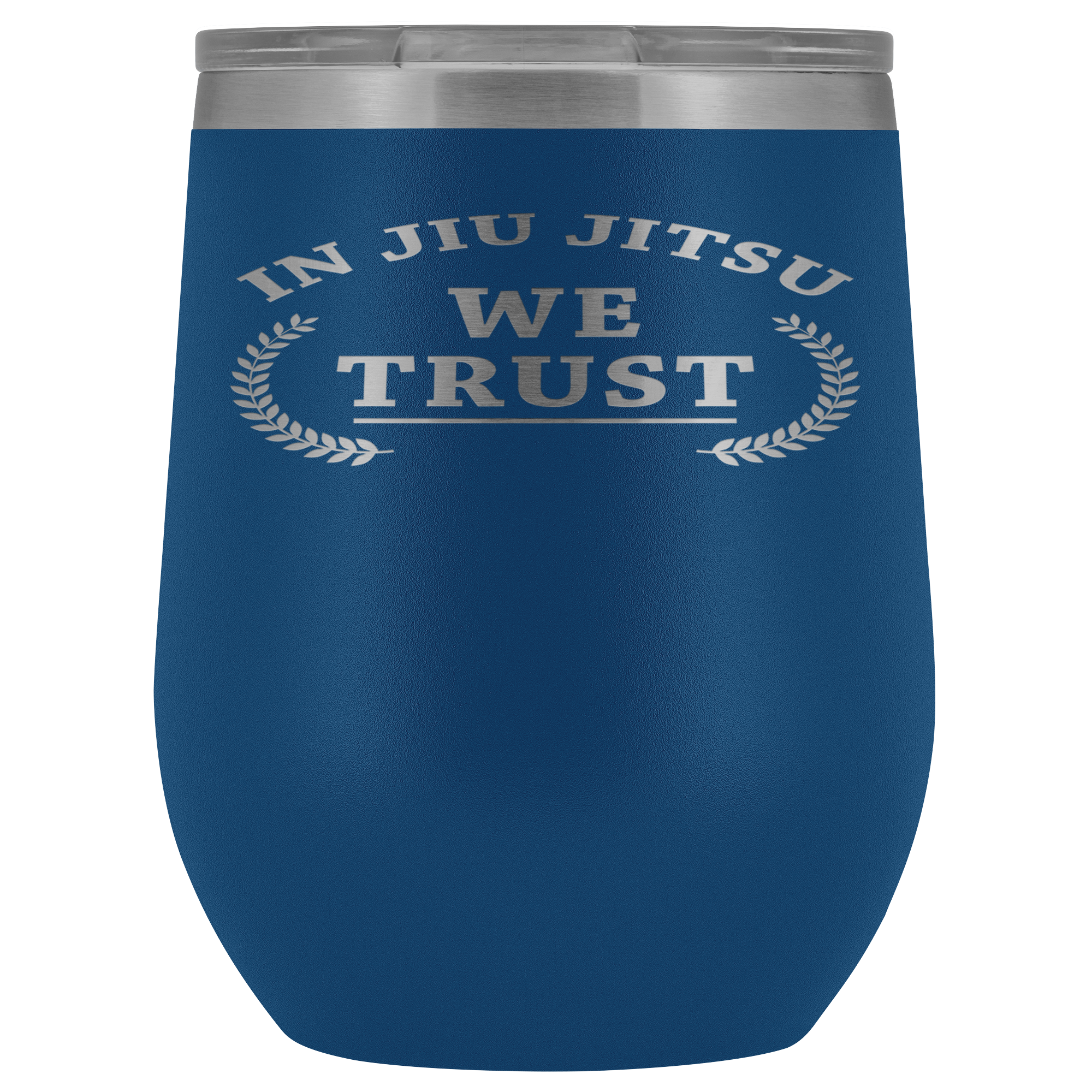 BJJ Gift, In jiu jitsu we trust, 12oz Tumbler, Travel mug, Coffee Tumbler, Tea Tumbler