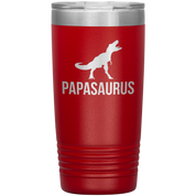 Father's day Gift, Papasaurus, 20oz Tumbler, Travel mug, Coffee Tumbler, Tea Tumbler