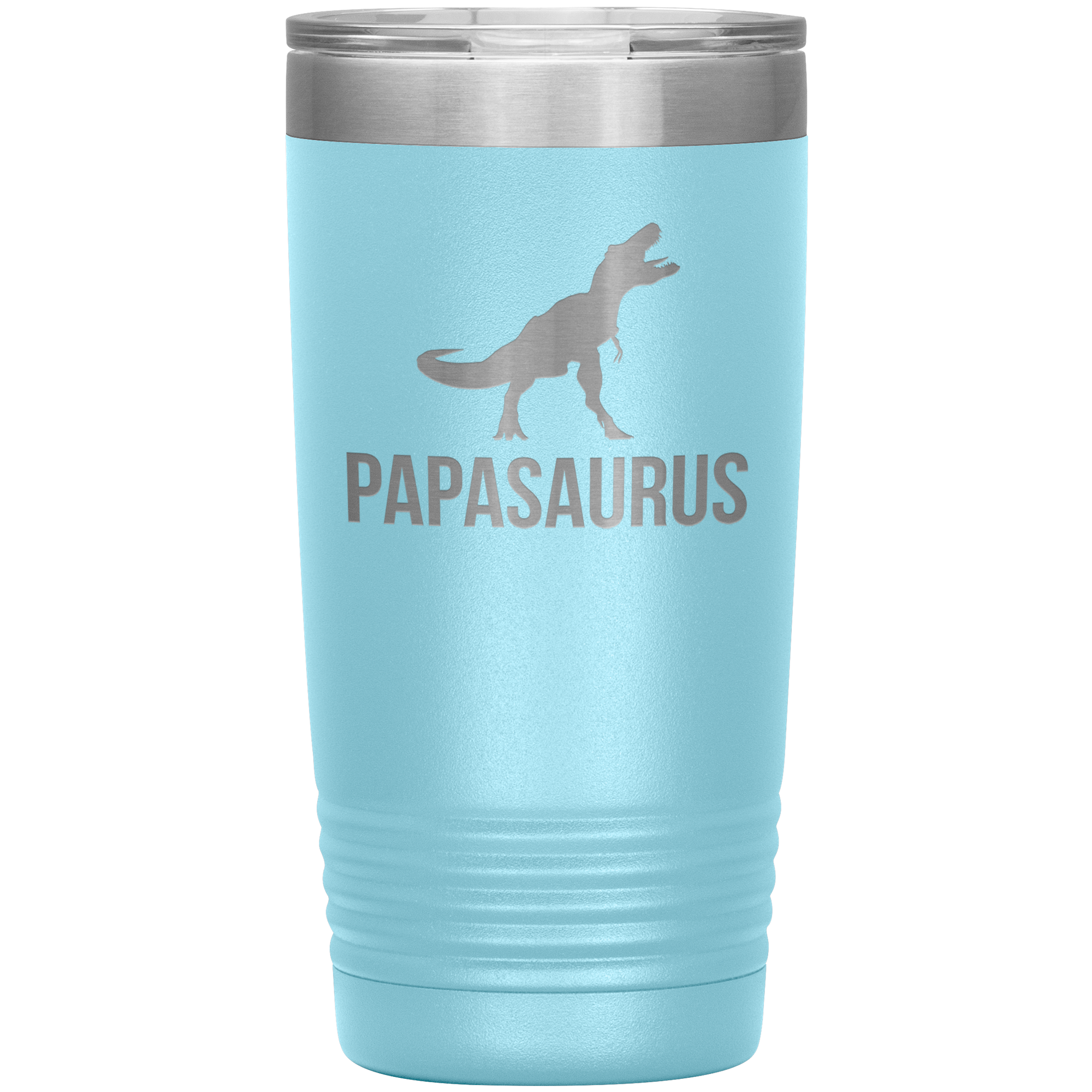 Father's day Gift, Papasaurus, 20oz Tumbler, Travel mug, Coffee Tumbler, Tea Tumbler