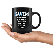 Swim like Ryan is on the finish line