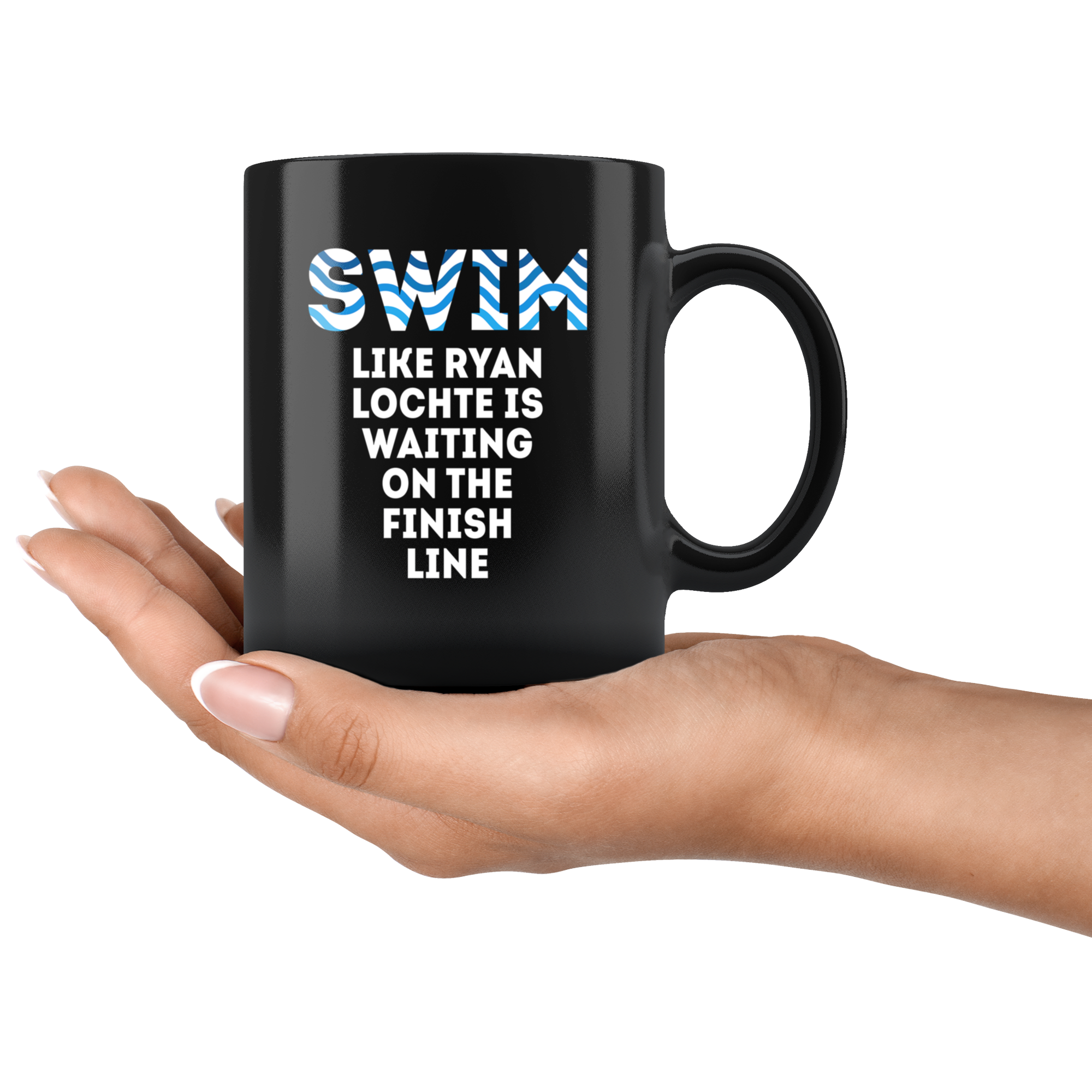 Swim like Ryan is on the finish line