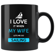 I love when my wife let me sailing
