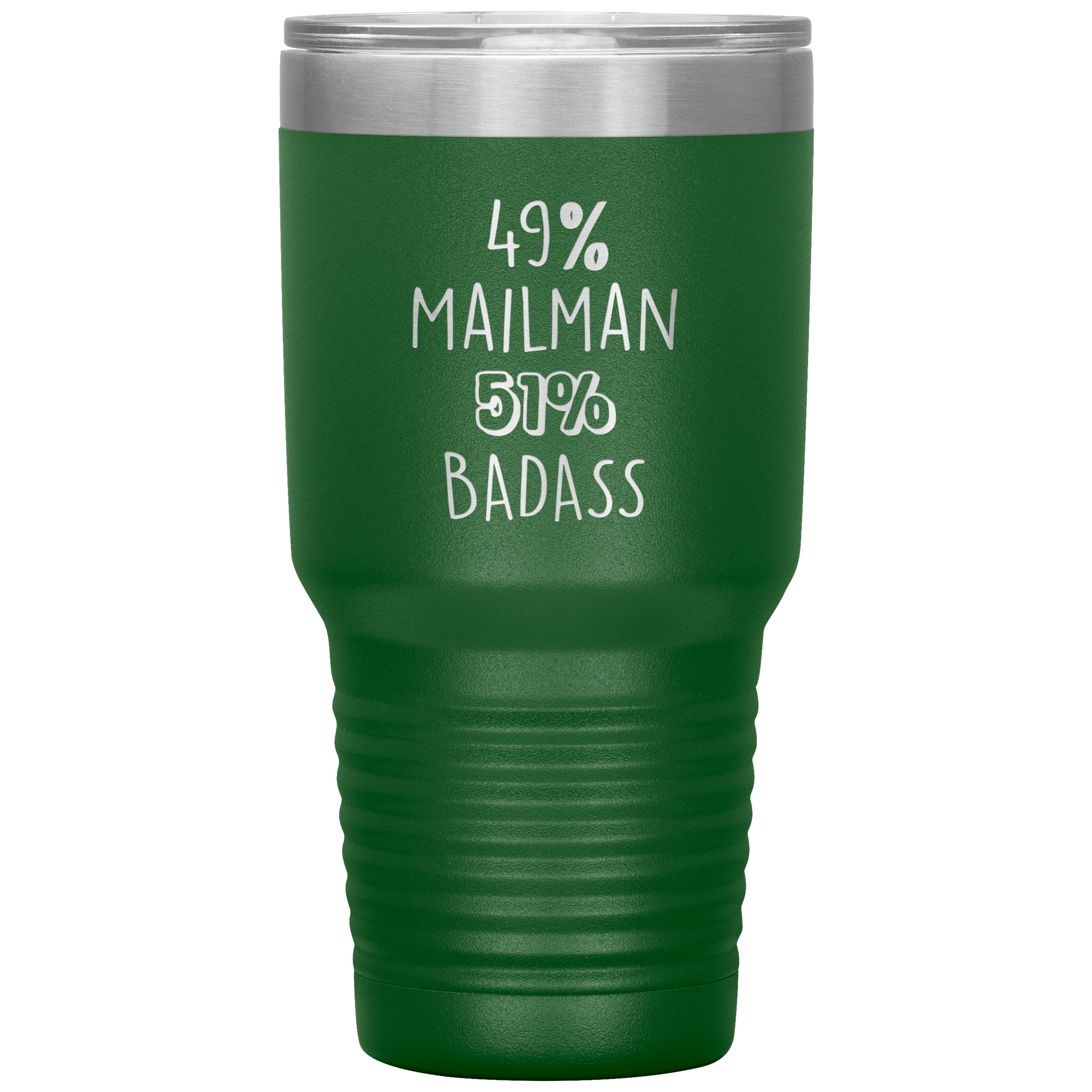 49% Mailman, Badass 30oz tumbler