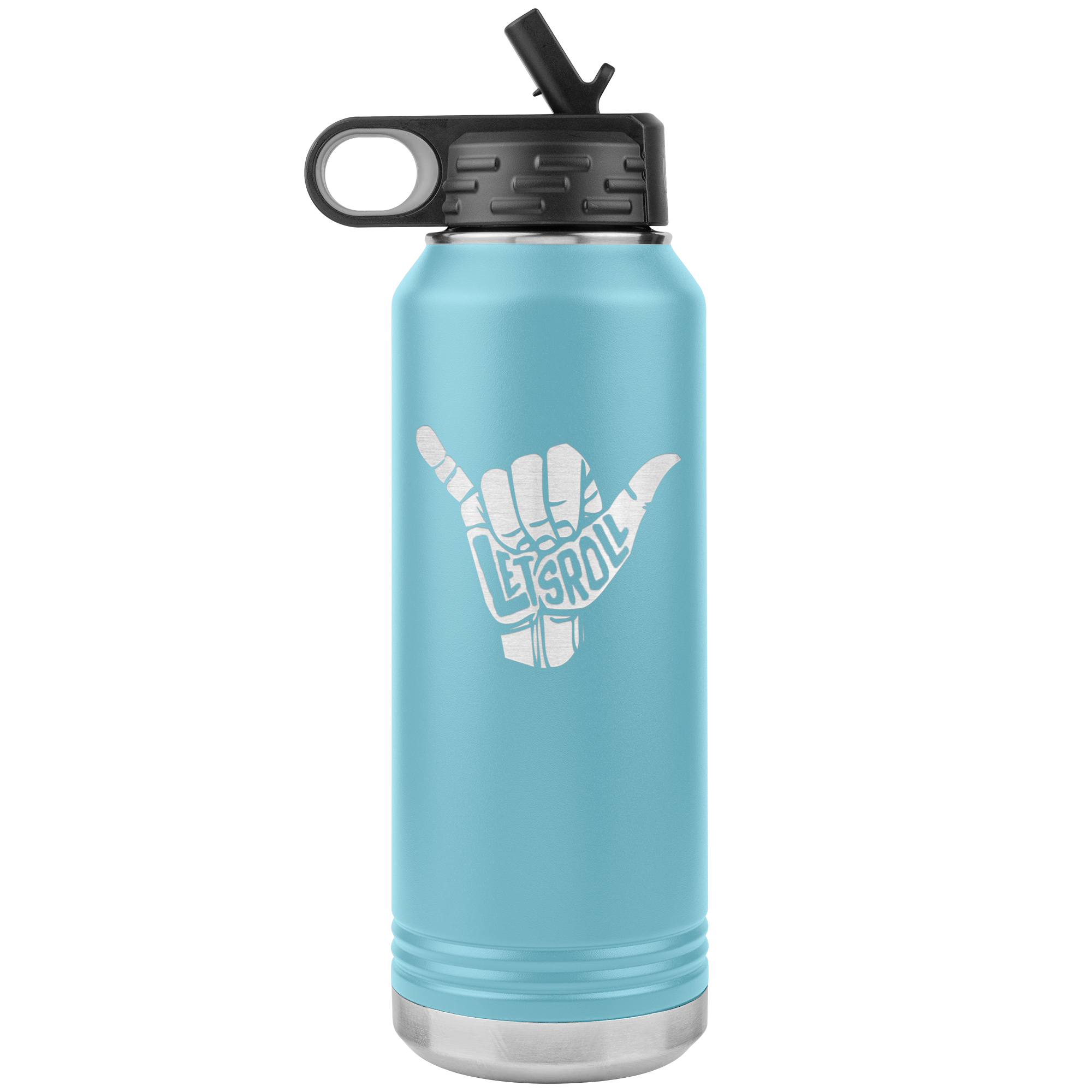 Lets' Roll 32oz Water Bottle