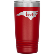 North Carolina Love Gift, 20oz Tumbler