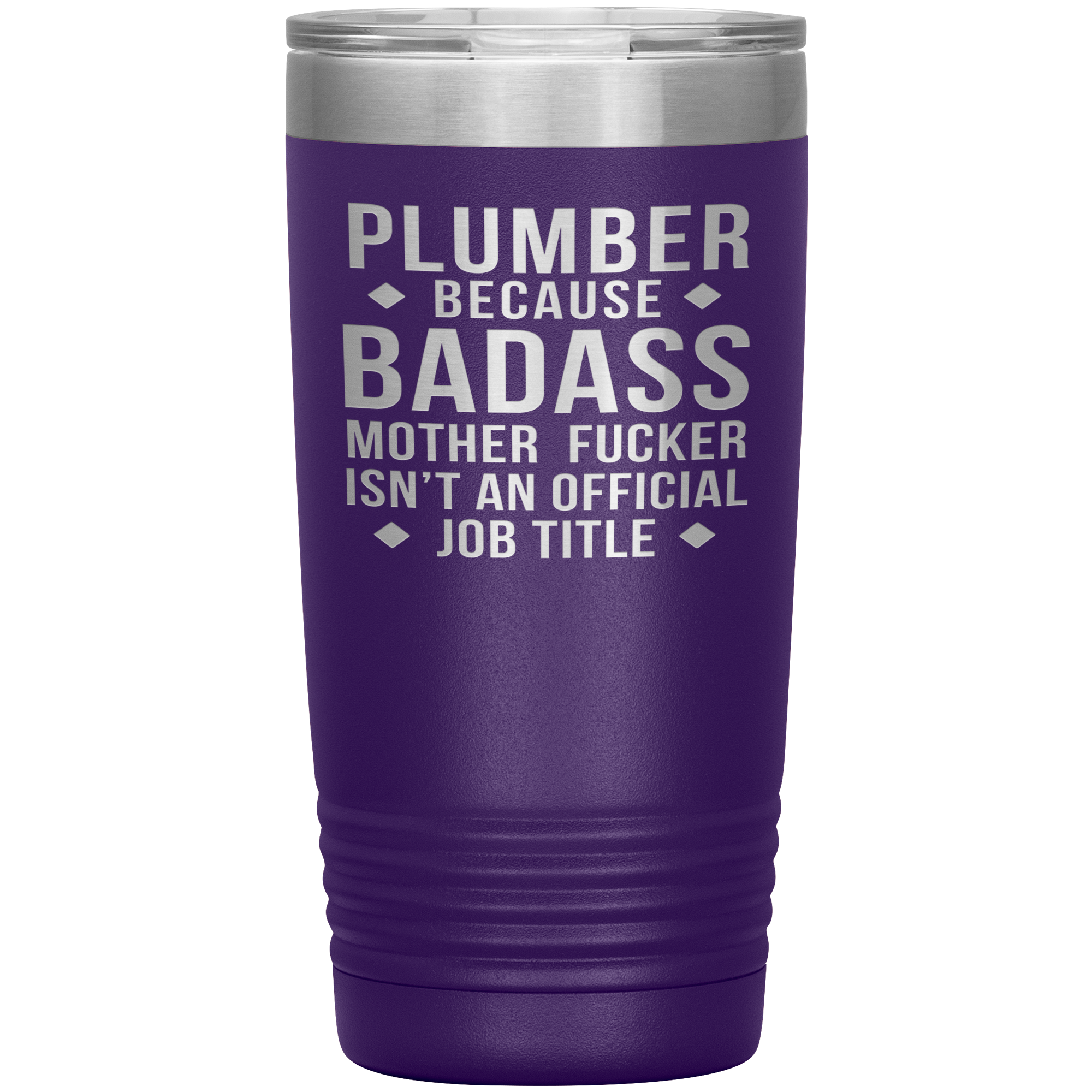 Personalizable Plumber Gift, Plumber badass, 20oz Tumbler, Travel mug, Coffee Tumbler, Present for Plumber Colleague