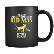Never underestimate an old man with a boxer
