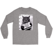 Cat I sold the dog on craigslist twice! Stripey Malone 48905 Gift, Unisex Longsleeve