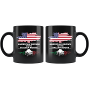 American-Italian Mug,Italian-American - American grown with Italian  roots-Coffee Mug, Tea Cup