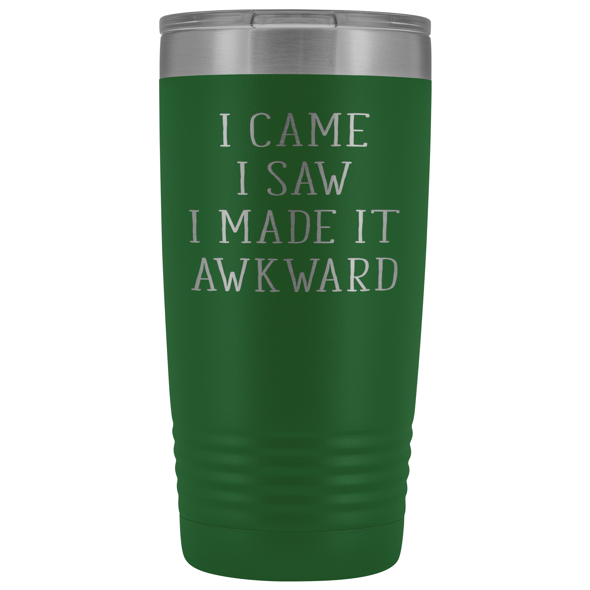 Funny Quotes Gift, I came, I saw, I made it awkward, 20oz Tumbler, Travel mug, Coffee Tumbler, Tea Tumbler