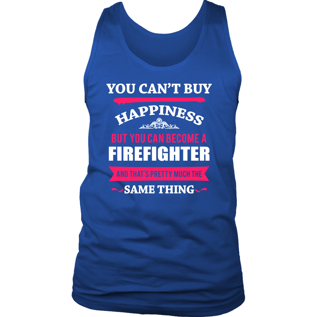 Firefighter Gift, Coworker gift, Profession, Colleague present, Woman's tank top, Racerback, Mens Tank top
