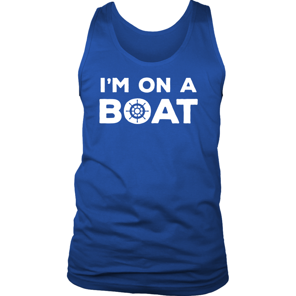 I'm on a boat