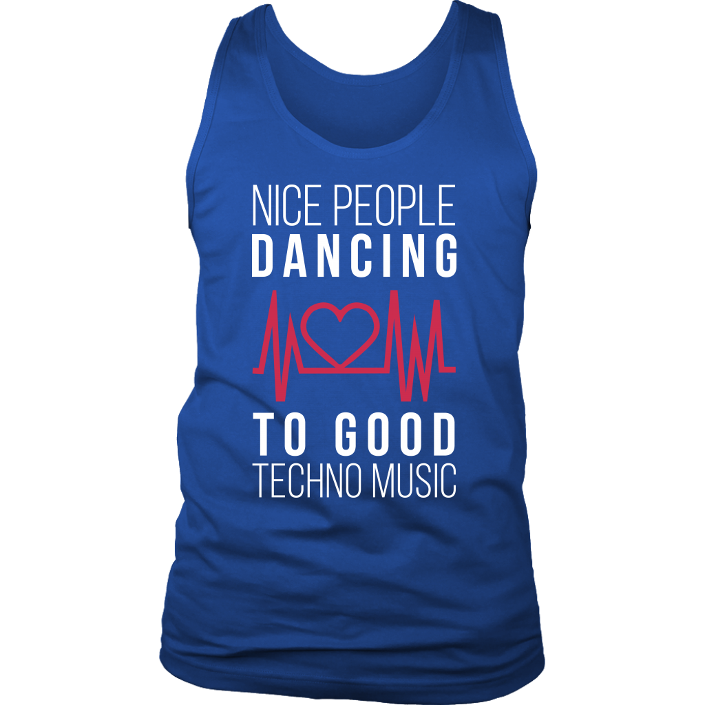 Nice people Dancing to good Techno Music