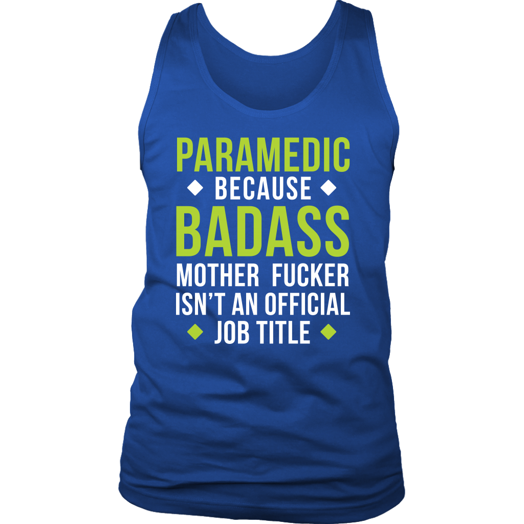 Paramedic Racerback Tank Top