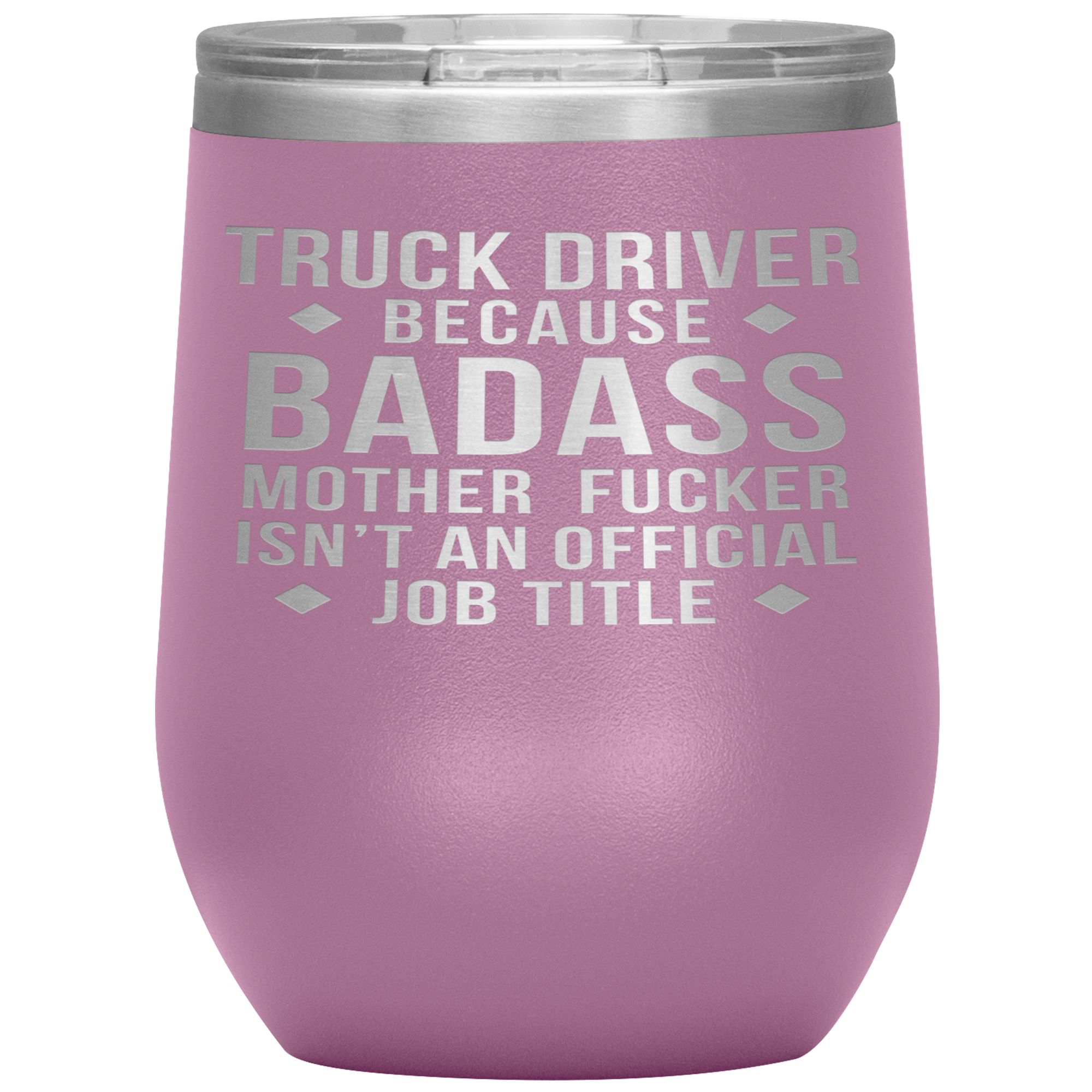 Truck Driver Gift, Truck Driver badass, 12oz Vacuum Tumbler, Travel mug, Coffee Tumbler, Present for Truck Driver Colleague