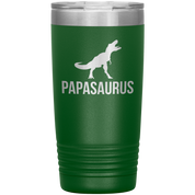Father's day Gift, Papasaurus, 20oz Tumbler, Travel mug, Coffee Tumbler, Tea Tumbler