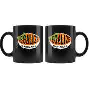Mug Italian-American, Italian Heritage Legalize marinara mug - Italian Mugs Italian Coffee Mugs (11oz) Black