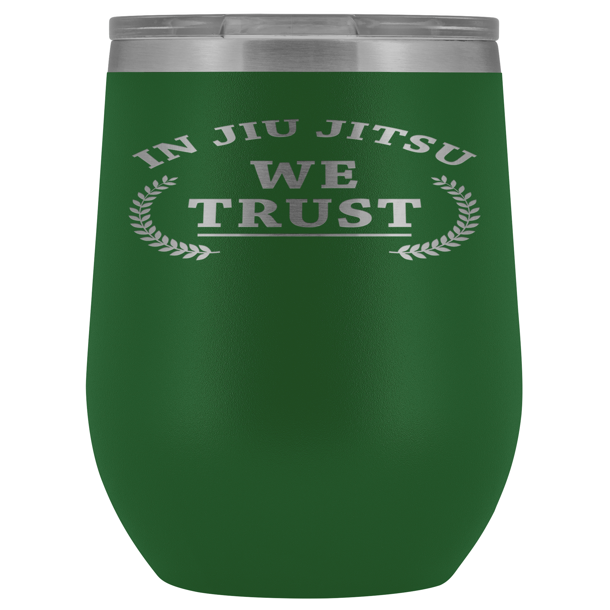 BJJ Gift, In jiu jitsu we trust, 12oz Tumbler, Travel mug, Coffee Tumbler, Tea Tumbler