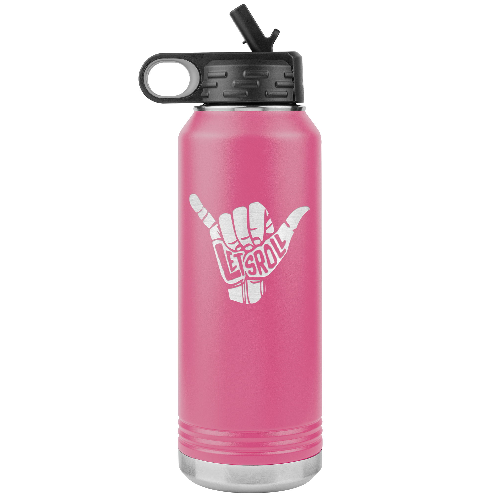 Lets' Roll 32oz Water Bottle