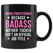 Badass Nurse practitioner - Hot Pink