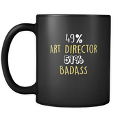 49% Art Director 51% Badass