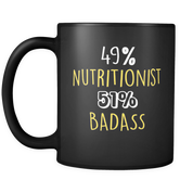 49% Nutritionist 51% Badass