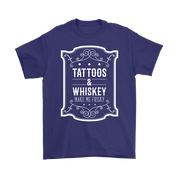 Tattoos and whiskey, make me frisky T-Shirt