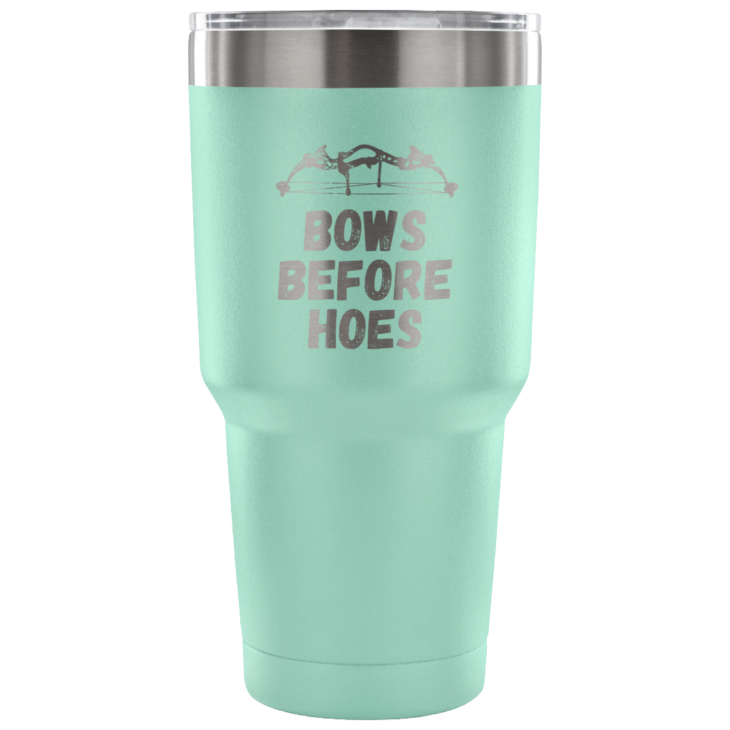 Bows before hoes Tumbler 30oz