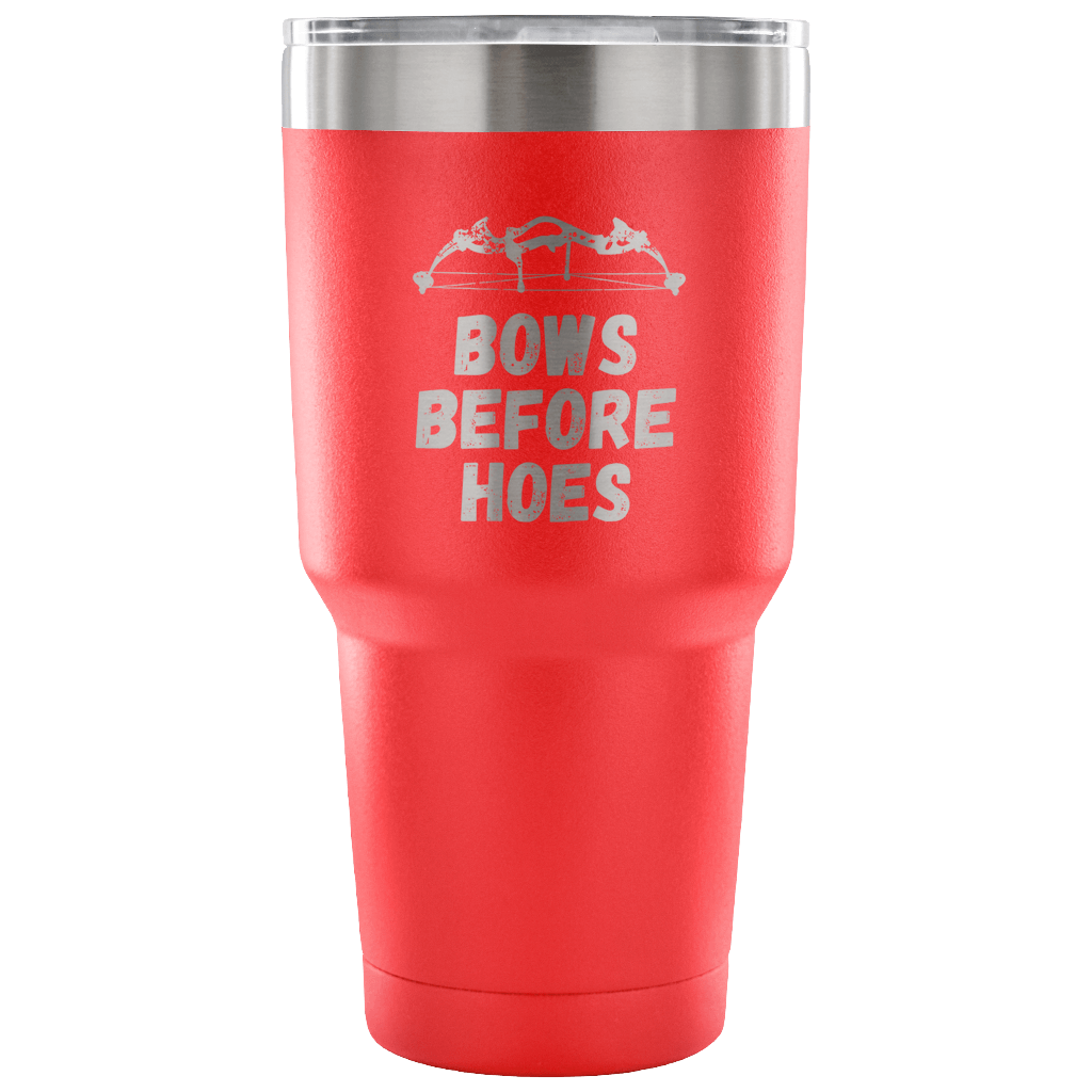 Bows before hoes Tumbler 30oz