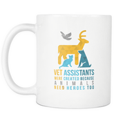 Vet assistants were created because animals need heroes too