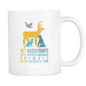Vet assistants were created because animals need heroes too