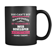 But you can become a Web Developer and that's pretty much the same thing