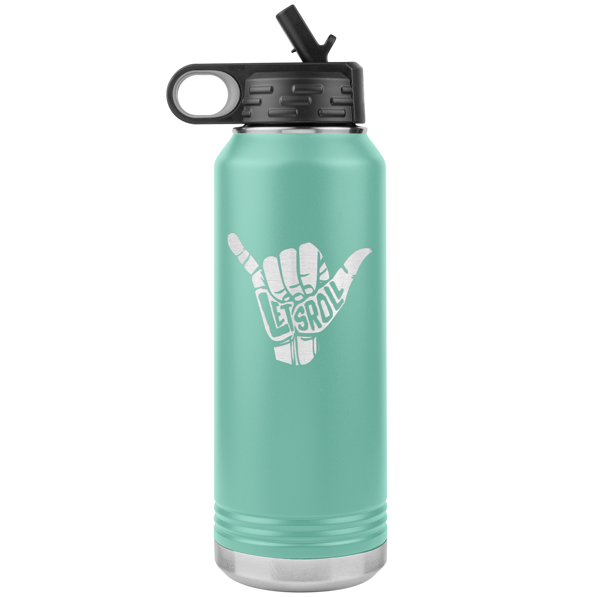 Lets' Roll 32oz Water Bottle