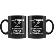Tennis Player Coffee Mug