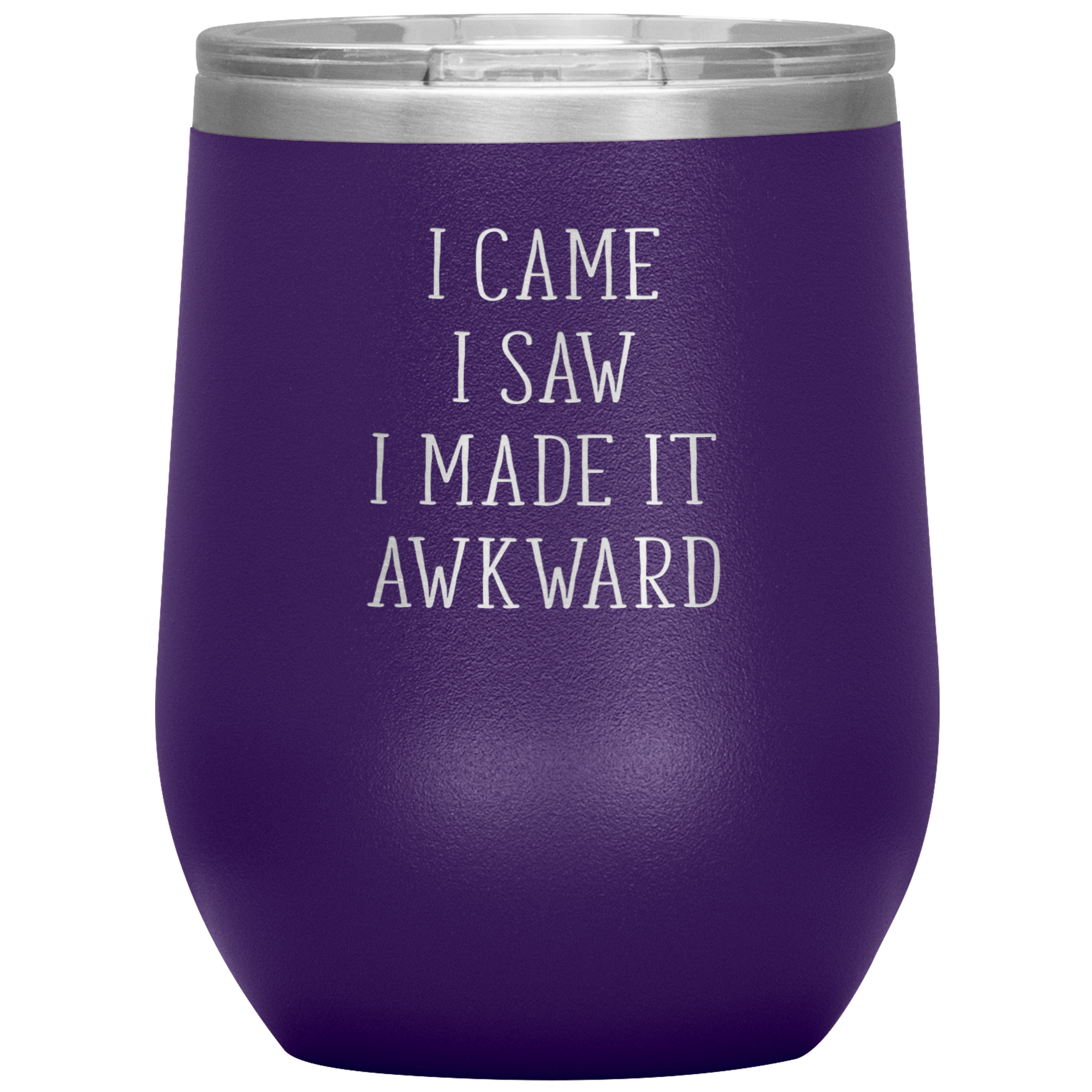 I came, I saw, I made it awkward 12oz Tumbler