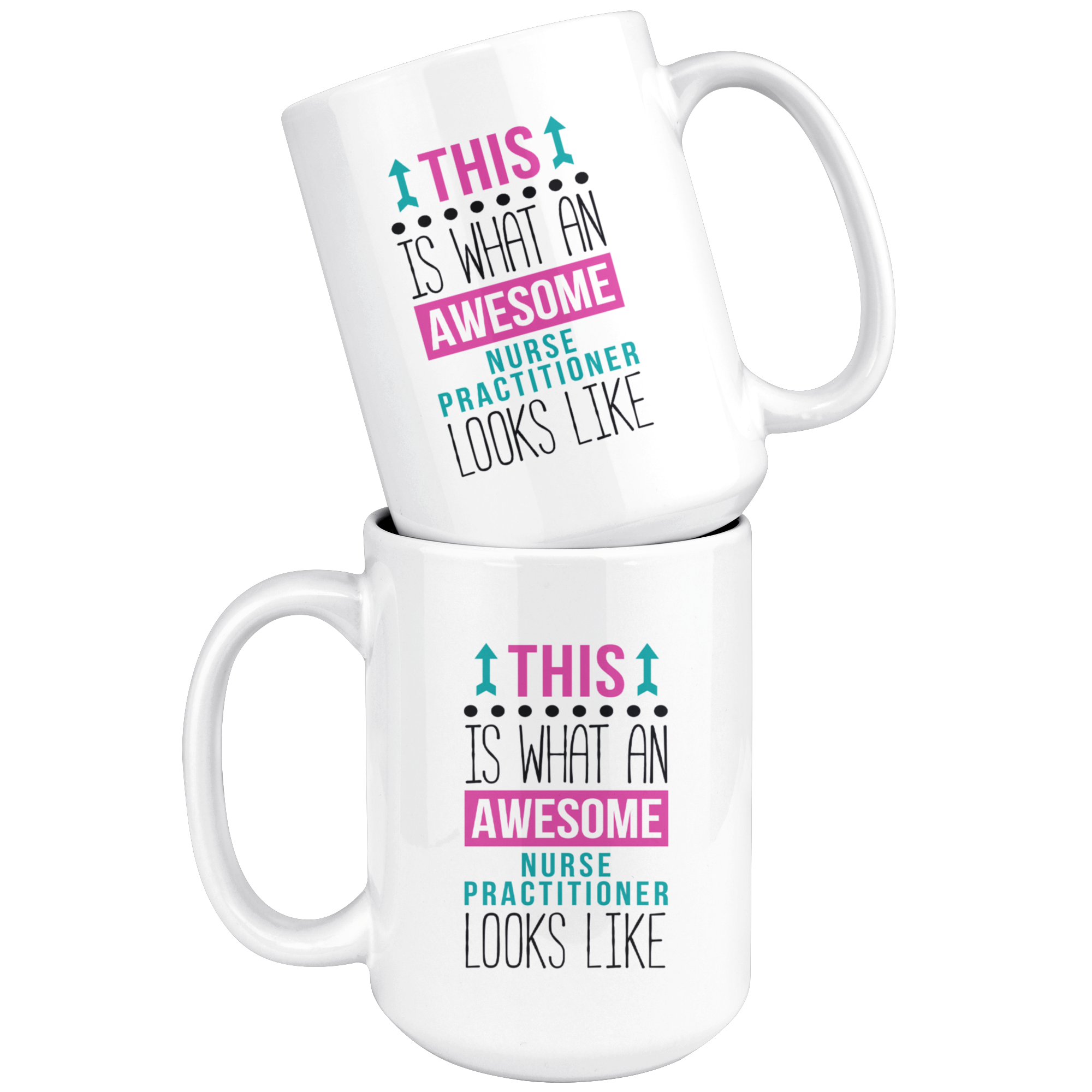 Nurse White Mug, Perfect gift for Nurse Practitioner, Birthday Present, Christmas Gift,11oz or 15oz white mug, Funny Coffee Mug