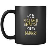 49% Research Analyst 51% Badass