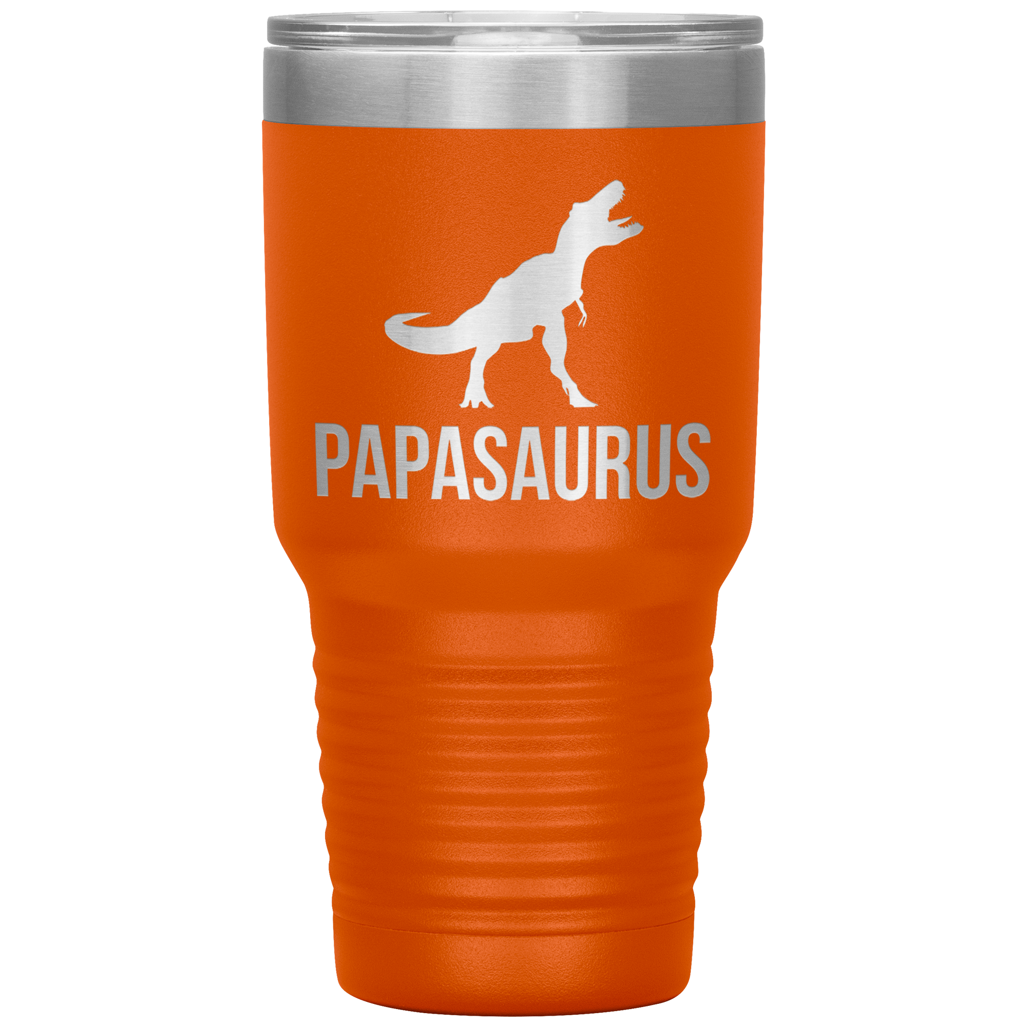 Father's day Gift, Papasaurus, 30oz Tumbler, Travel mug, Coffee Tumbler, Tea Tumbler