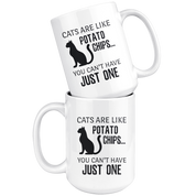 Cats are like potato chips