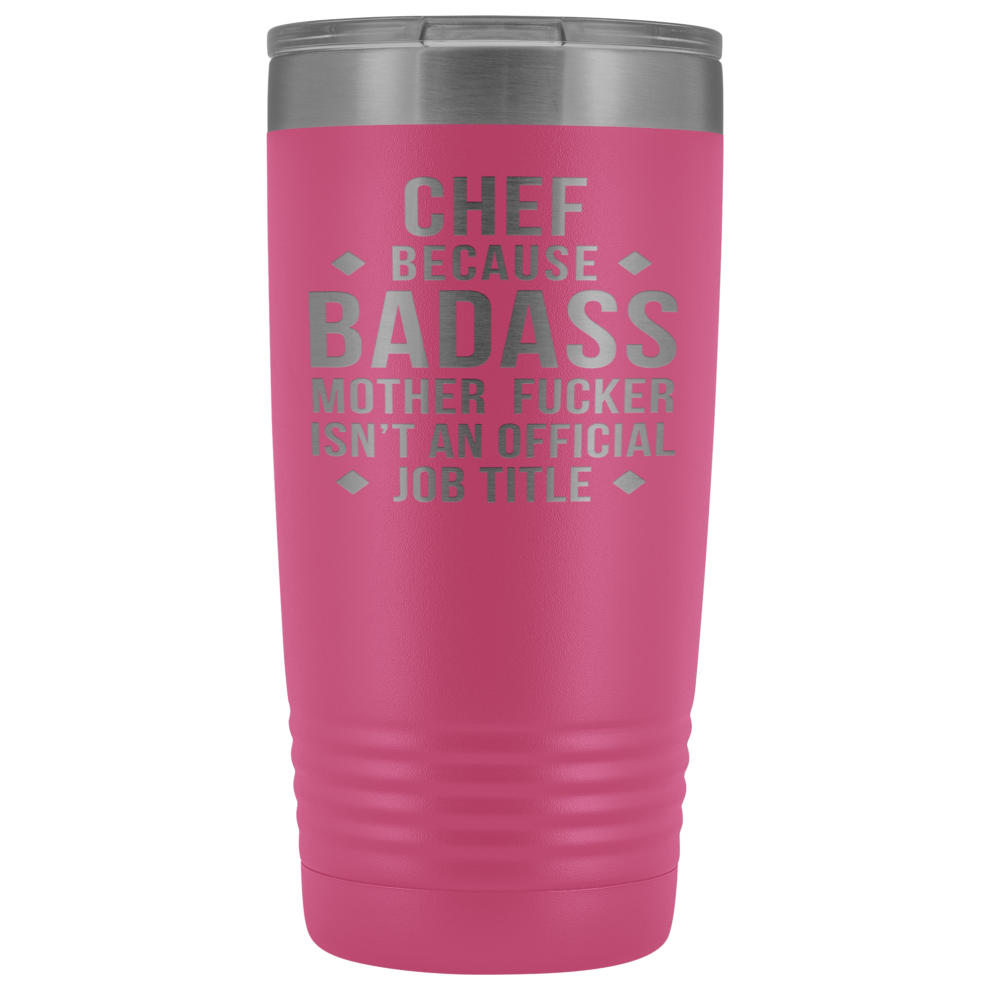 Chef Gift, Chef badass, 20oz Vacuum Tumbler, Travel mug, Coffee Tumbler, Present for Chef