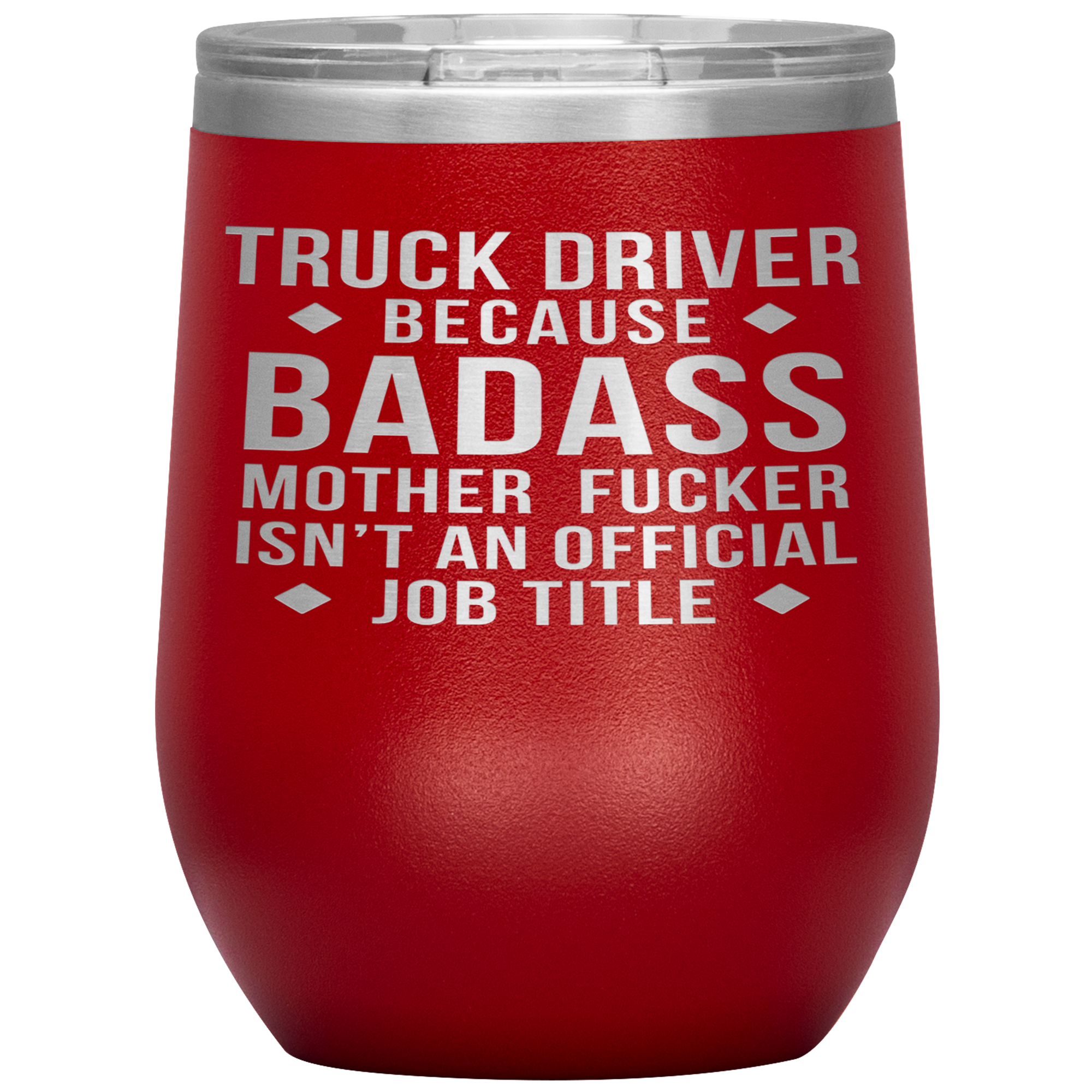 Truck Driver Gift, Truck Driver badass, 12oz Vacuum Tumbler, Travel mug, Coffee Tumbler, Present for Truck Driver Colleague