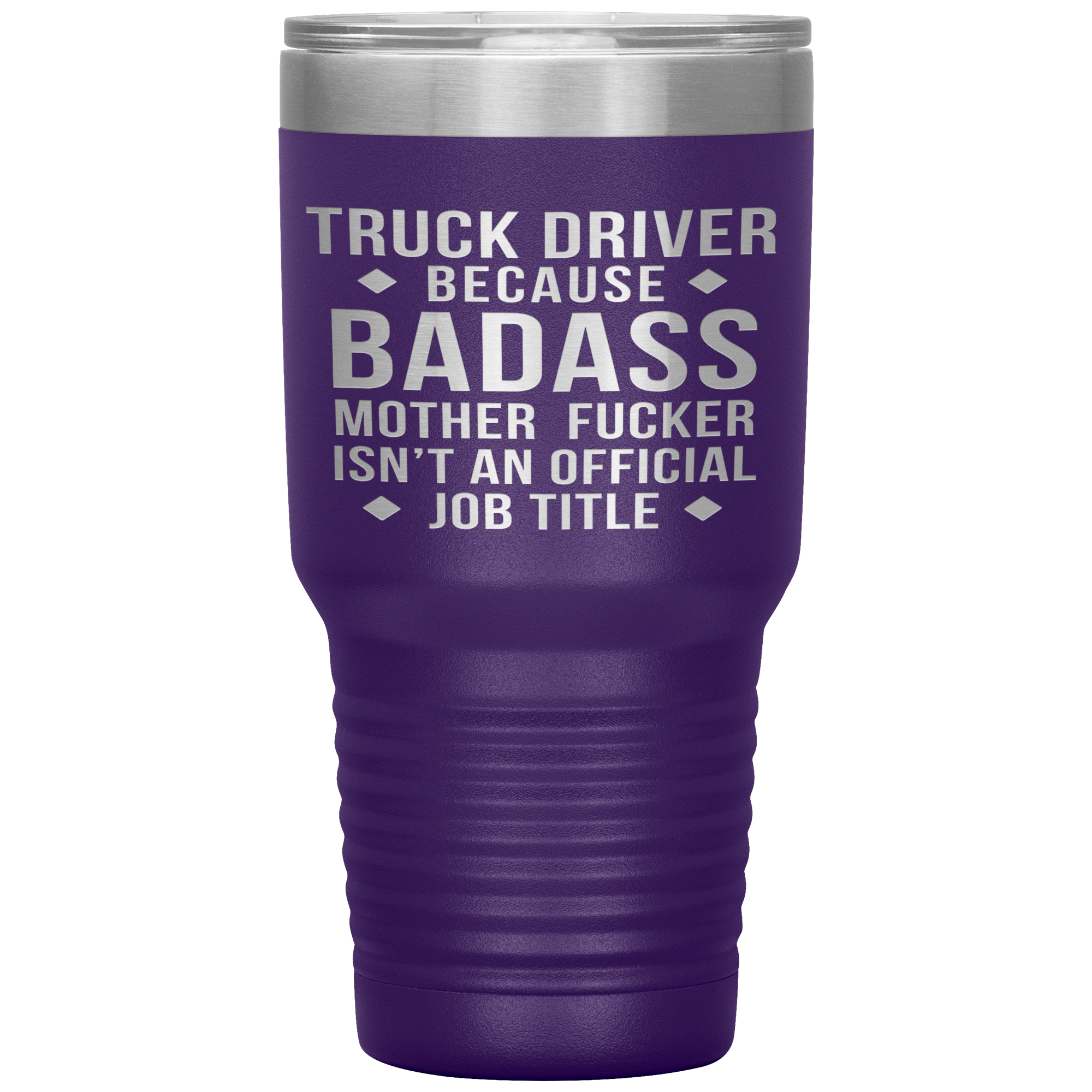Truck Driver Gift, Truck Driver badass, 30oz Vacuum Tumbler, Travel mug, Coffee Tumbler, Present for Truck Driver Colleague