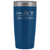 BJJ Gift, Sleep, breath eat, jiu jitsu, Tumbler, Travel mug, Coffee Tumbler, Tea Tumbler 20oz